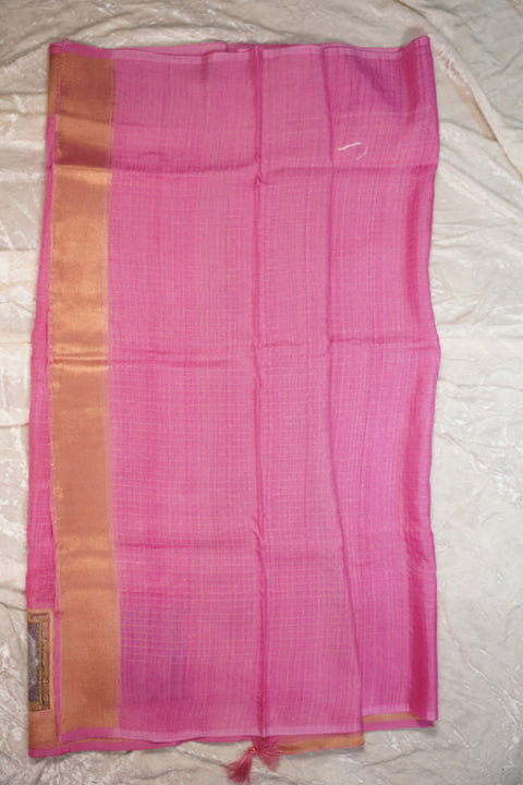 FANCY KANCHI SOFT SILK PINK SAREE