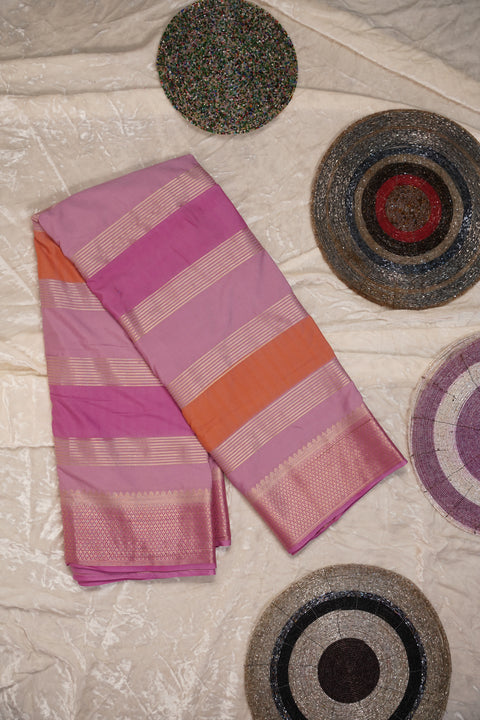 MYSORE SILK SOFT PINK SAREE