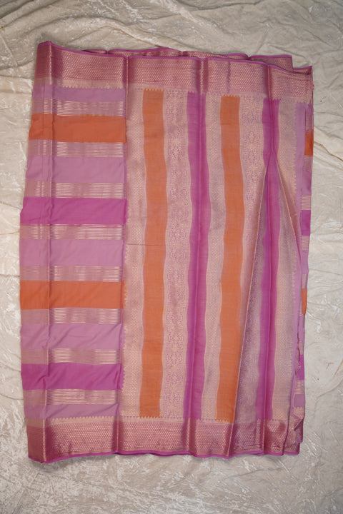 MYSORE SILK SOFT PINK SAREE