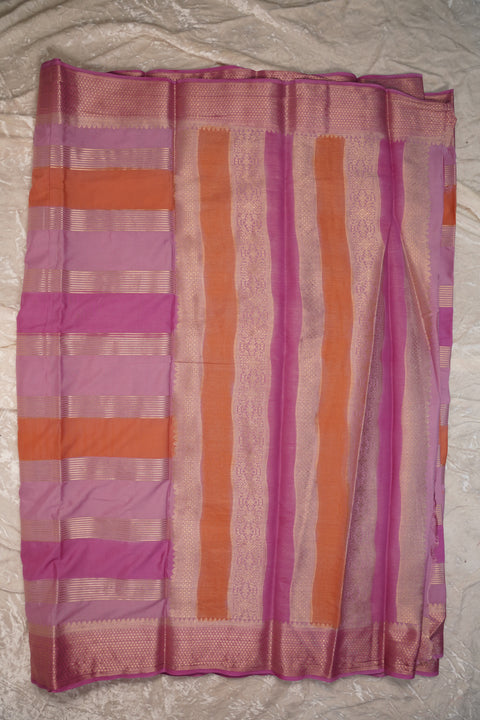 MYSORE SILK SOFT PINK SAREE