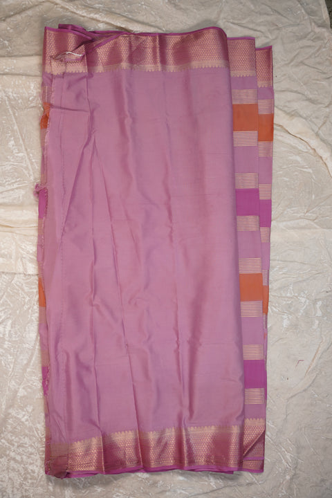 MYSORE SILK SOFT PINK SAREE