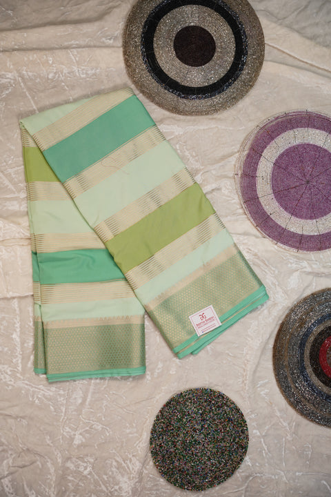 MYSORE SILK GREEN SAREE