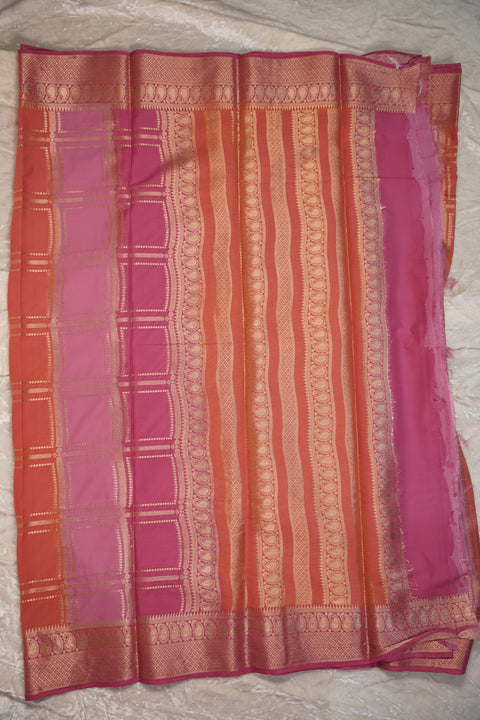 MYSORE SILK PINK SAREE