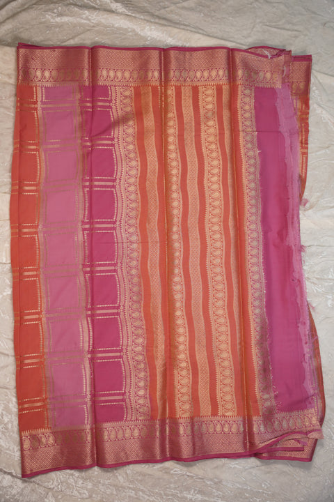 MYSORE SILK PINK SAREE