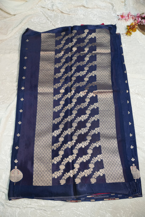 Banaras designer wear saree-16