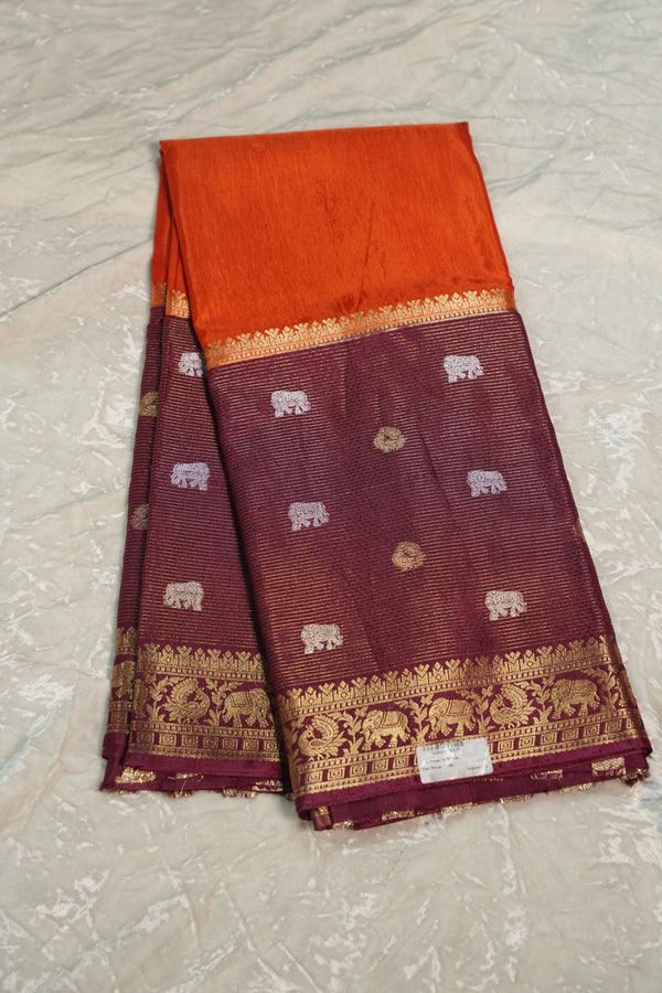 Fancy mysore silk saree-47