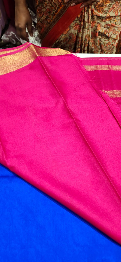 Fancy Mysore Silk Sarees-23