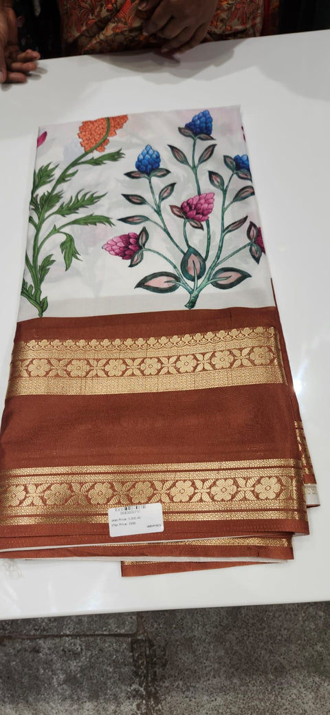 Fancy Mysore Silk Sarees-26
