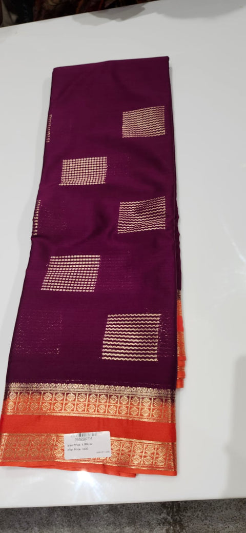 Fancy Mysore Silk Sarees-31