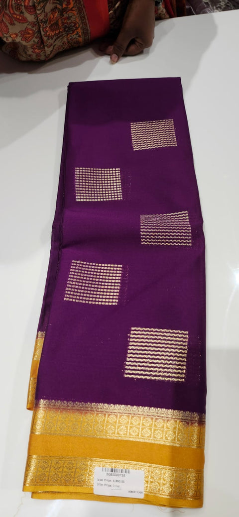 Fancy Mysore Silk Sarees-32