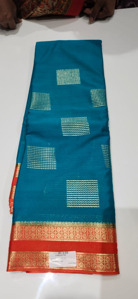 Fancy Mysore Silk Sarees-34