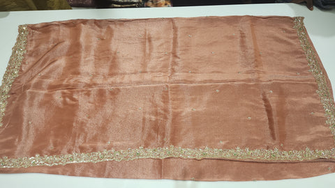 Cocktail Saree Onion pink