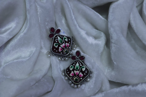 Hand Painted Earrings