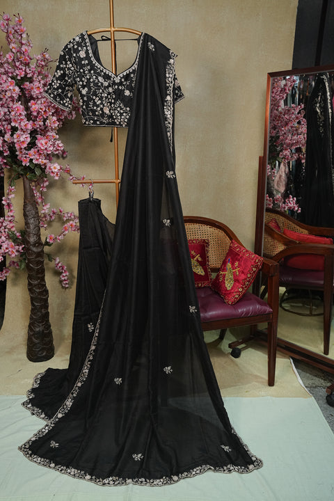 Cocktail sarees