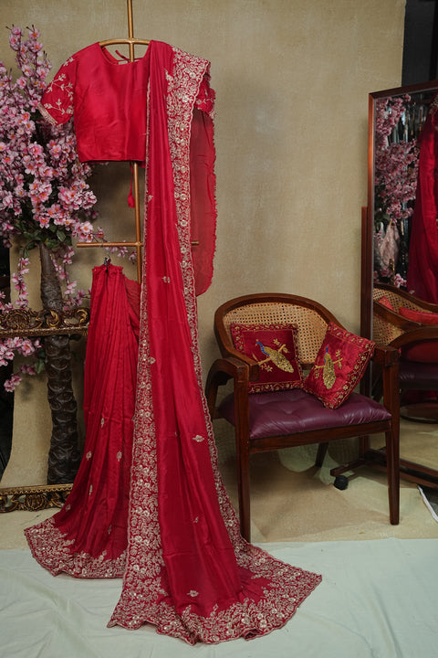 Cocktail sarees