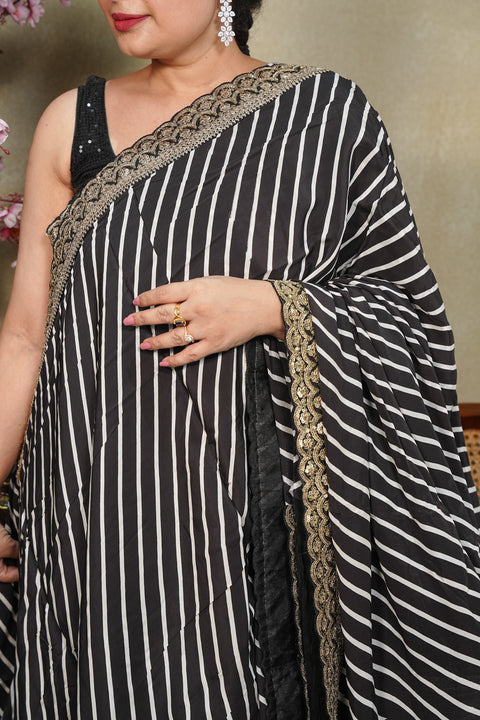 Black Cocktail sarees