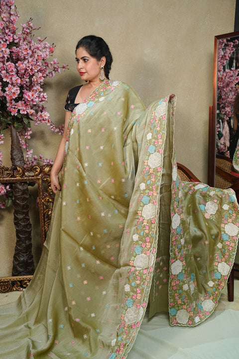 Fancy Organza Sarees