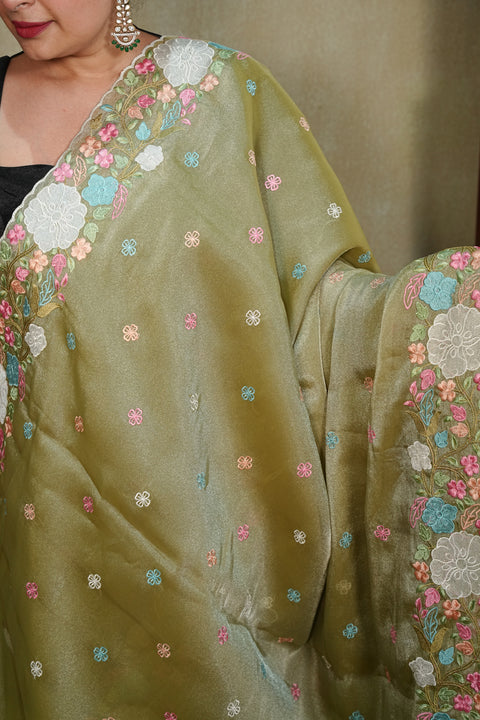 Fancy Organza Sarees