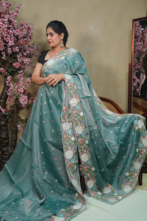 Fancy Organza Sarees