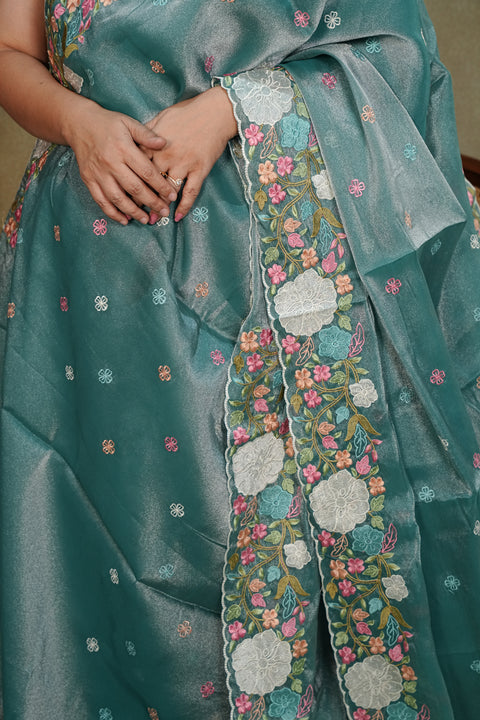 Fancy Organza Sarees