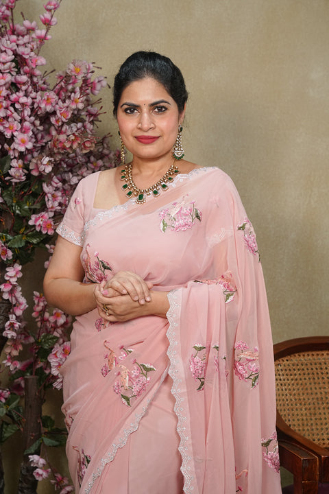 Fancy Georgette Sarees