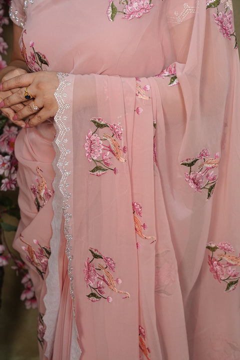 Fancy Georgette Sarees
