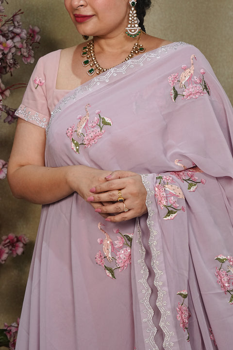 Fancy Georgette Sarees