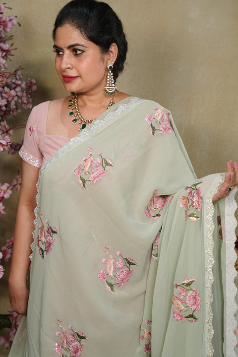 Fancy Georgette Sarees