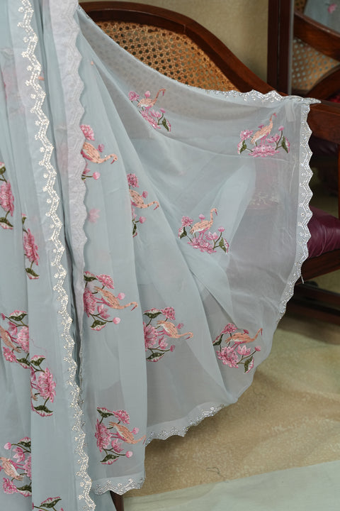 Fancy Georgette Sarees