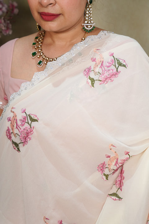 Fancy Georgette Sarees