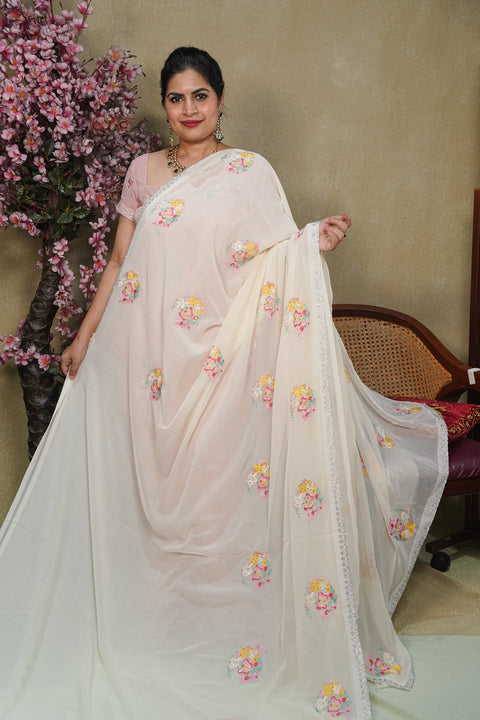 Fancy Georgette Sarees