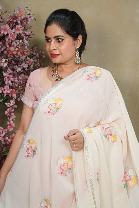 Fancy Georgette Sarees