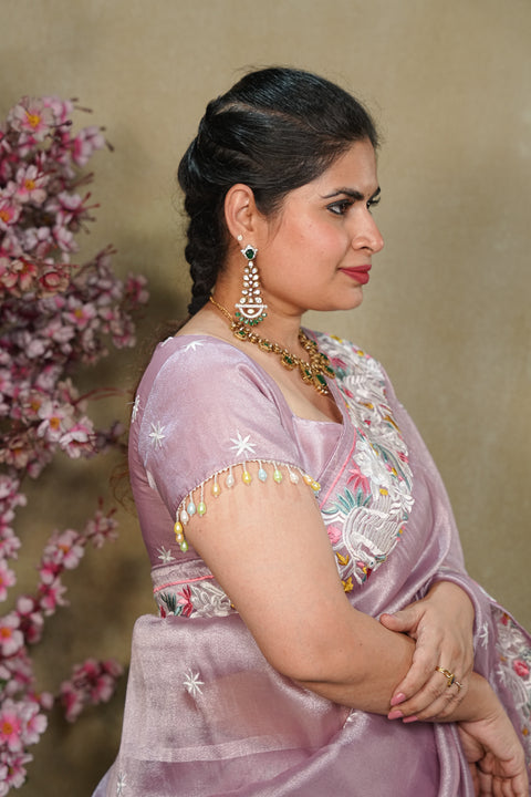 Fancy Tissue Organza Sarees