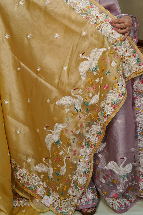 Fancy Tissue Organza Sarees