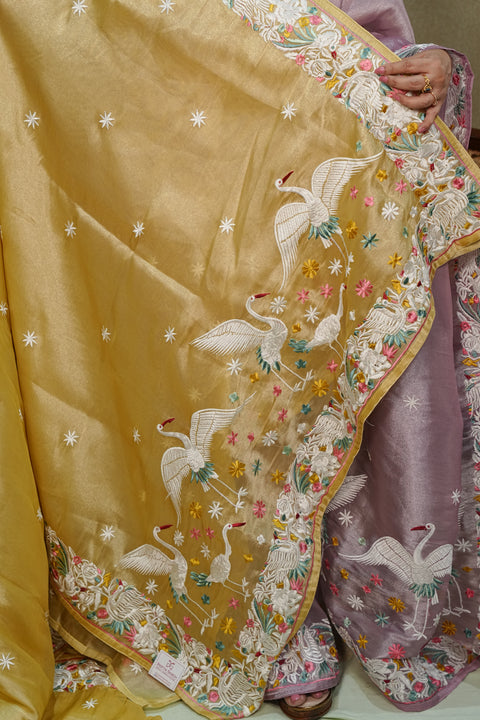 Fancy Tissue Organza Sarees