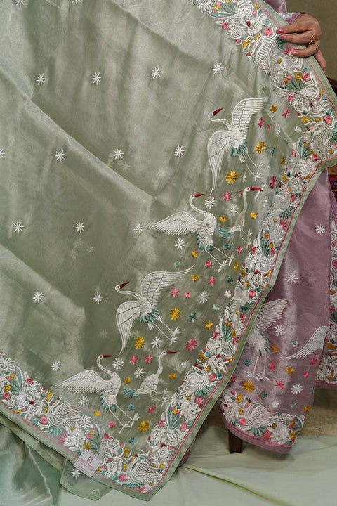 Fancy Tissue Organza Sarees