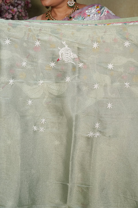 Fancy Tissue Organza Sarees