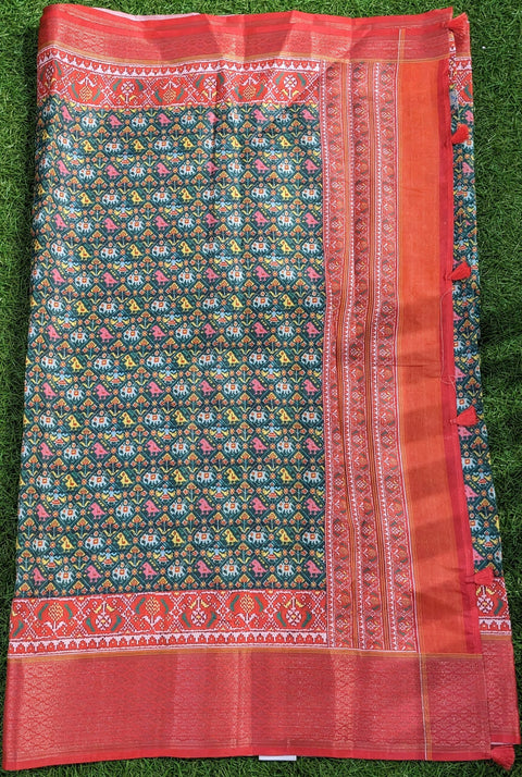 Matka silk patola saree