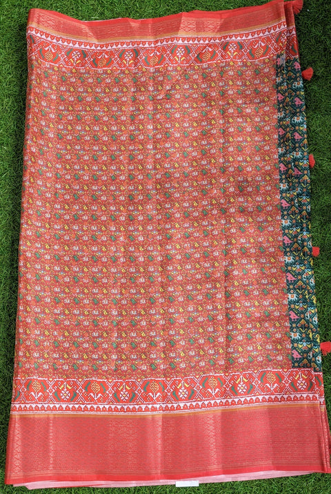 Matka silk patola saree