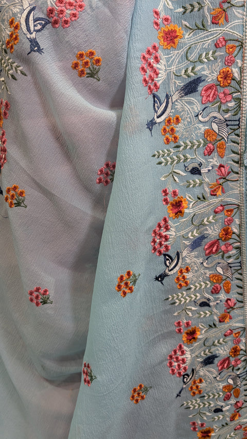 Crushed Fabric Sarees