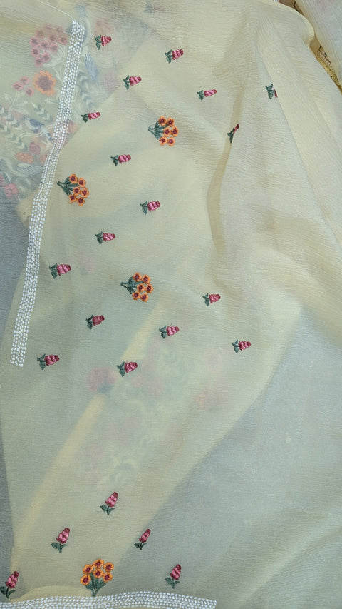 Crushed Fabric Sarees