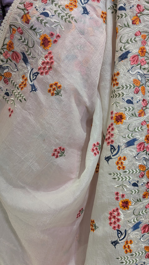 Crushed Fabric Sarees