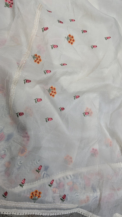 Crushed Fabric Sarees