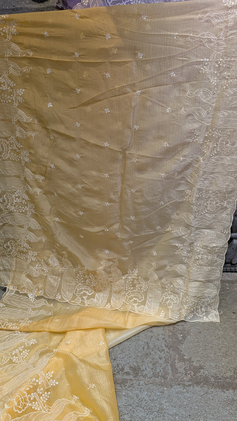 Fancy Crushed Sarees