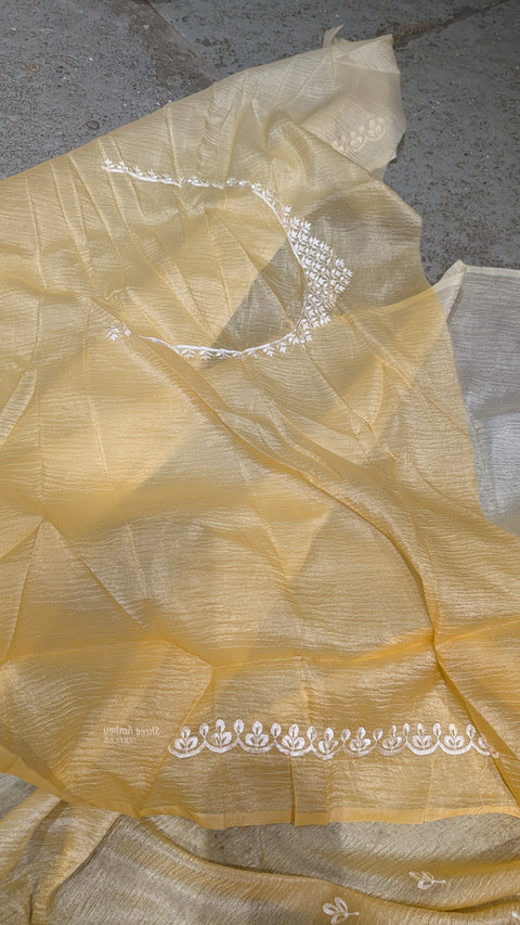 Fancy Crushed Sarees
