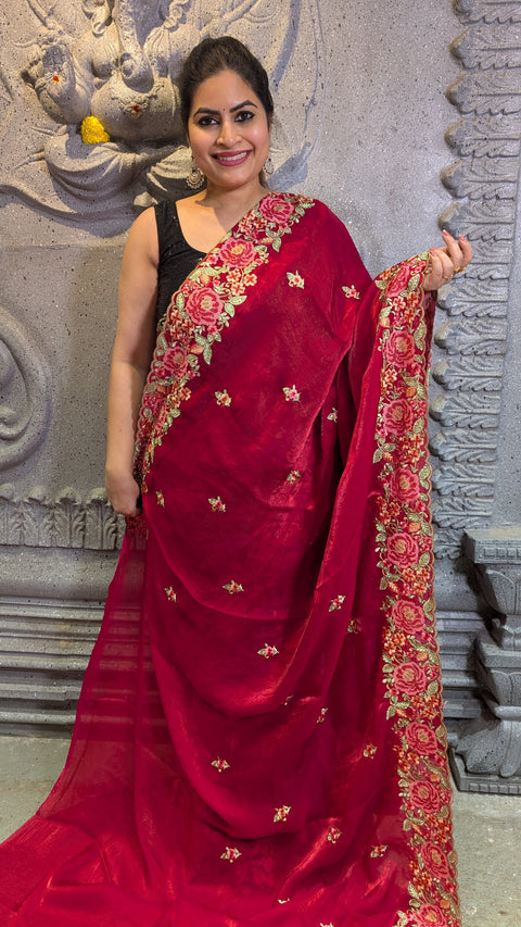 Soft Shimmer Sarees