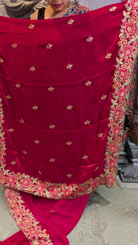 Soft Shimmer Sarees
