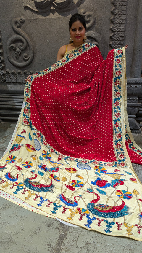 Bandhini Sarees