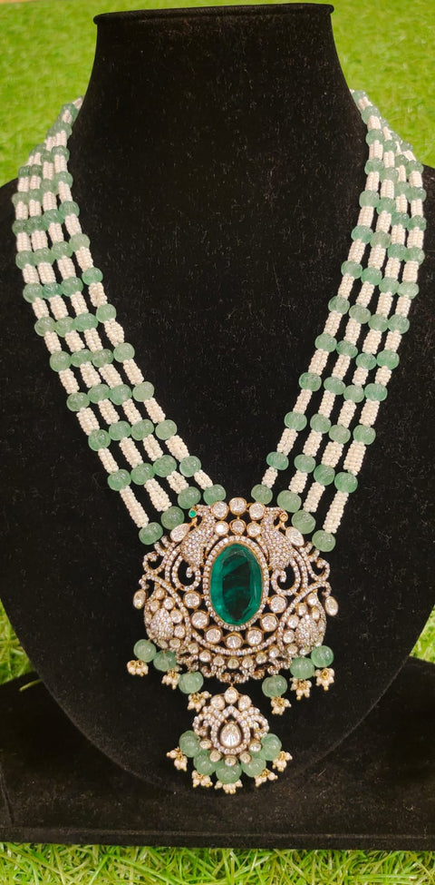 Emerald Victorian Necklace