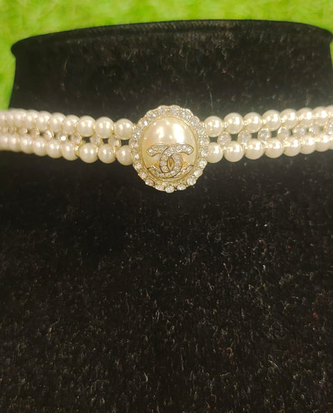 Chanel Pearl Choker